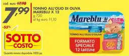 Italmark Tonno all'olio di oliva MAREBLU offerta