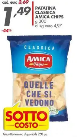 Italmark Patatina classica AMICA CHIPS offerta