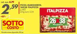Italmark Pizza margherita 26x38 ITALPIZZA offerta