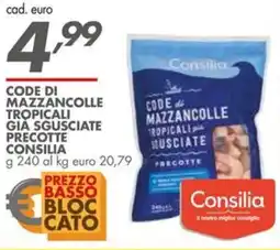 Italmark Code di mazzancolle tropicali gia sgusciate precotte CONSILIA offerta