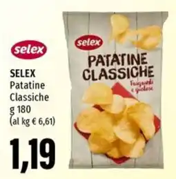Emi Supermercati SELEX Patatine Classiche offerta