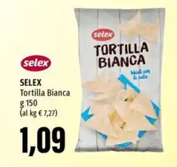 Emi Supermercati SELEX Tortilla Bianca offerta