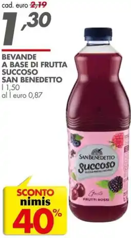 Italmark Bevande a base di frutta succoso SAN BENEDETTO offerta
