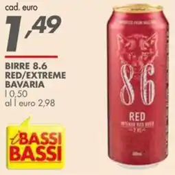 Italmark Birre 8.6 red/extreme BAVARIA offerta