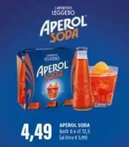 Emi Supermercati Aperol soda offerta
