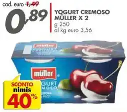 Italmark Yogurt cremoso MULLER offerta
