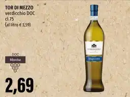 Emi Supermercati TOR DI MEZZO verdicchio DOC offerta