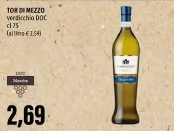 Emi Supermercati TOR DI MEZZO verdicchio DOC offerta