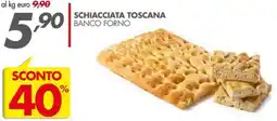 Italmark Schiacciata toscana BANCO FORNO offerta