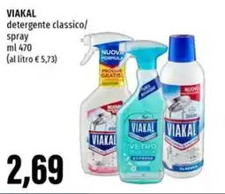 Emi Supermercati VIAKAL detergente classico/ spray offerta