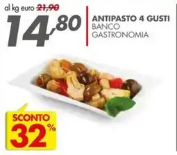 Italmark Antipasto 4 gusti BANCO GASTRONOMIA offerta