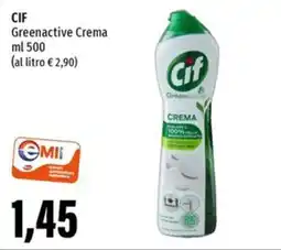 Emi Supermercati CIF Greenactive Crema offerta