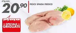 Italmark Pesce spada fresco offerta