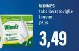 Emi Supermercati WINNI'S tabs lavastoviglie limone offerta