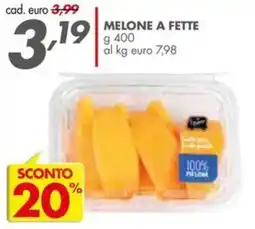 Italmark Melone a fette offerta