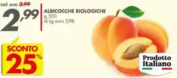 Italmark Albicocche biologiche offerta