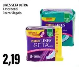 Emi Supermercati LINES SETA ULTRA Assorbenti Pacco Singolo offerta