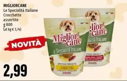 Emi Supermercati MIGLIORCANE Le Specialità Italiane Crocchette offerta