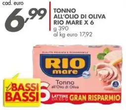 Italmark Tonno all'olio di oliva RIO MARE offerta