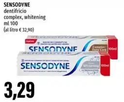 Emi Supermercati SENSODYNE dentifricio complex, whitening offerta