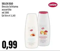 Emi Supermercati SELEX EGO Doccia Schiuma assortito offerta