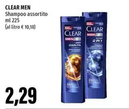 Emi Supermercati CLEAR MEN Shampoo assortito offerta