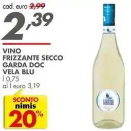 Italmark Vino frizzante secco garda doc VELA BLU offerta