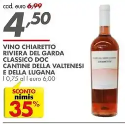 Italmark Vino chiaretto riviera del garda classico doc cantine della VALTENESI E DELLA LUGANA offerta
