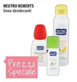 Emi Supermercati NEUTRO ROBERTS linea deodoranti offerta