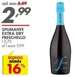 Italmark Spumante extra dry FRESCHELLO offerta