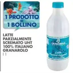 Italmark Latte parzialmente scremato uht 100% italiano GRANAROLO offerta
