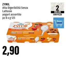 Emi Supermercati ZYMIL Alta Digeribilità Senza Lattosio yogurt assortito offerta