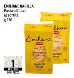 Emi Supermercati EMILIANE BARILLA Pasta all'uovo assortita offerta