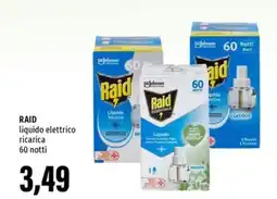Emi Supermercati RAID liquido elettrico ricarica offerta