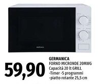Emi Supermercati GERMANICA FORNO MICRONDE 20MWG offerta