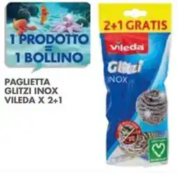 Italmark Paglietta glitzi inox VILEDA offerta