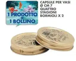 Italmark Capsule per vasi quattro stagioni bormioli offerta