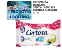 Italmark Crescenza italiana 1 PRODOTTO CERTOSA GALBANI enza lattosio 1 p certosa galbani offerta