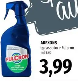 Emi Supermercati AREXONS sgrassatore Fulcron offerta