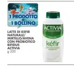 Italmark Latte di kefir naturale/ mirtillo/avena con probiotico bifidus ACTIVIA offerta