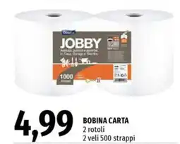Emi Supermercati BOBINA CARTA 2 rotoli 2 veli 500 strappi offerta