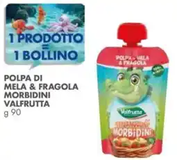 Italmark Polpa di mela & fragola morbidini VALFRUTTA offerta