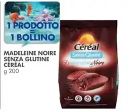 Italmark Madeleine noire senza glutine CÉRÉAL offerta