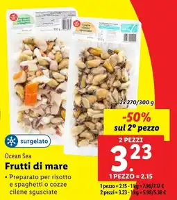 Lidl Ocean Sea Frutti di mare offerta