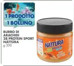 Italmark Burro di arachidi 28 protein sport NÁTTÚRA offerta