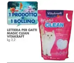 Italmark Lettiera per gatti magic clean VITAKRAFT offerta
