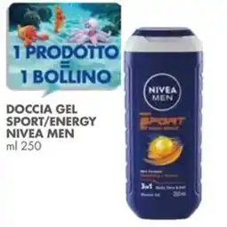 Italmark Doccia gel sport/energy NIVEA MEN offerta