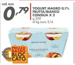 Italmark Yogurt magr o frutta/bianco CONSILIA offerta
