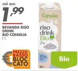 Italmark Bevanda riso drink CONSILIA offerta