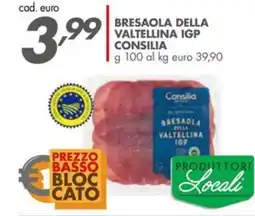 Italmark Bresaola della valtellina igp CONSILIA offerta